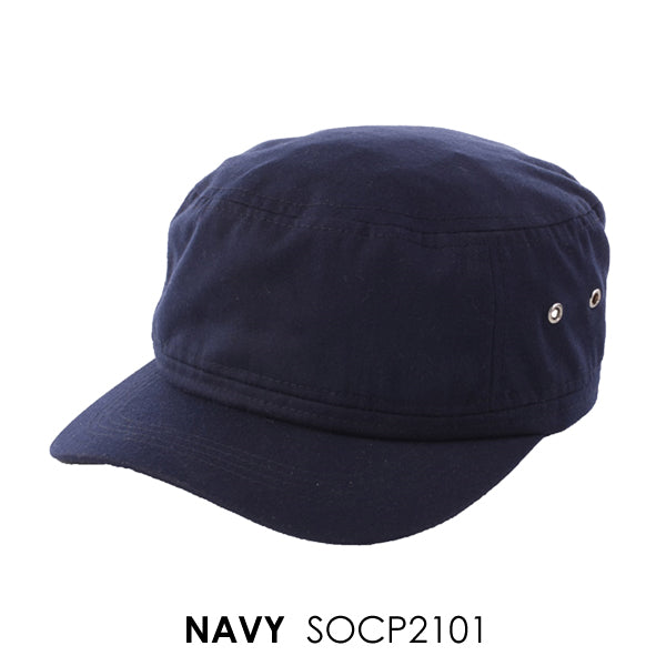 Cap with Side Eyelets