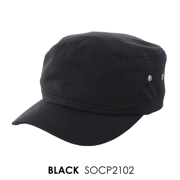 Cap with Side Eyelets