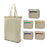 FOLDABLE COTTON BAG WITH ZIP