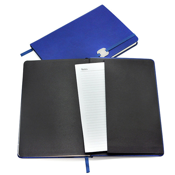 A5 Hard Cover Notebook with Metal Plate