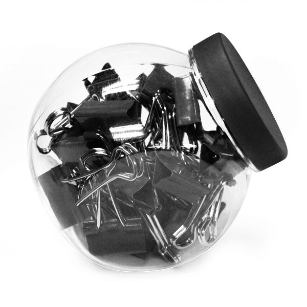 Binder Clip in a Jar