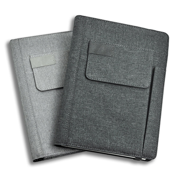 A5 Notebook with Front pocket and pen slot