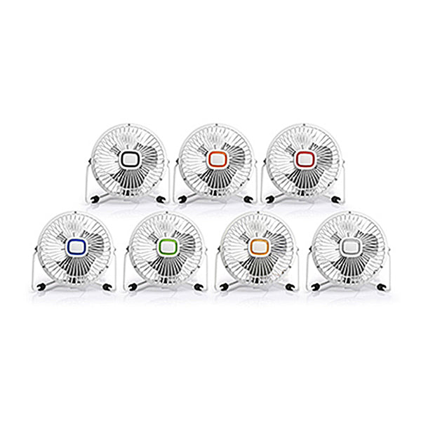 Neon USB Mini Fan with Aluminium Blades