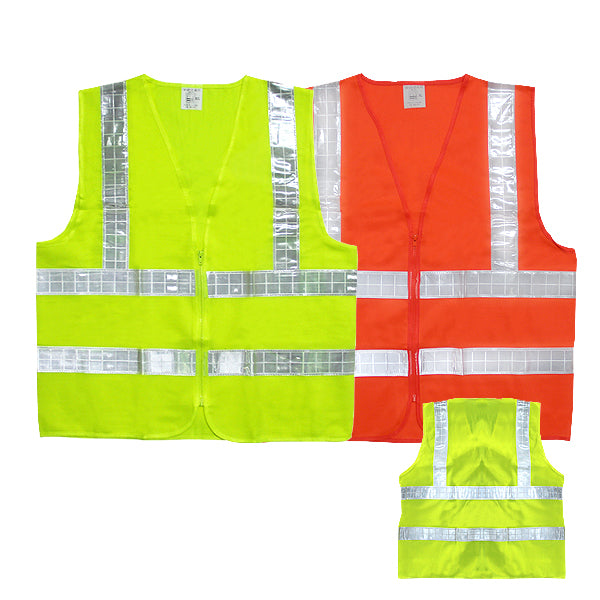 Safety Vest with Reflective Strips