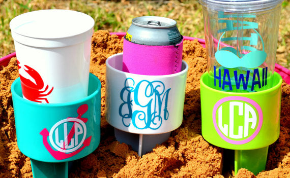 Spiker Beach Drink Cup Holder