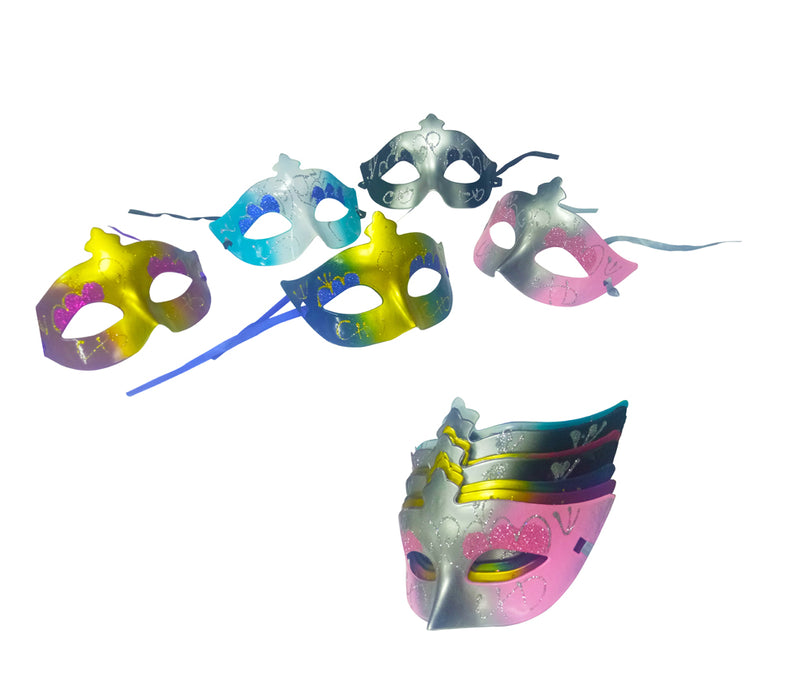 Party Mask With Assorted Colors