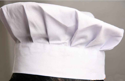 White Cotton Chef Cap (Children)