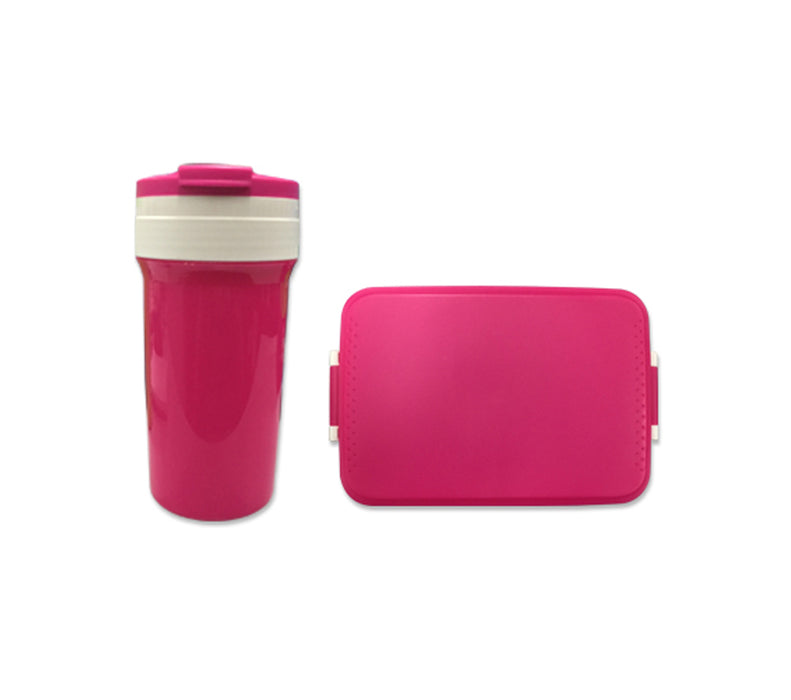 Lunch Box & Tumbler Set with spoon