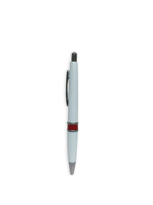 Plastic Pen with Silver Clip