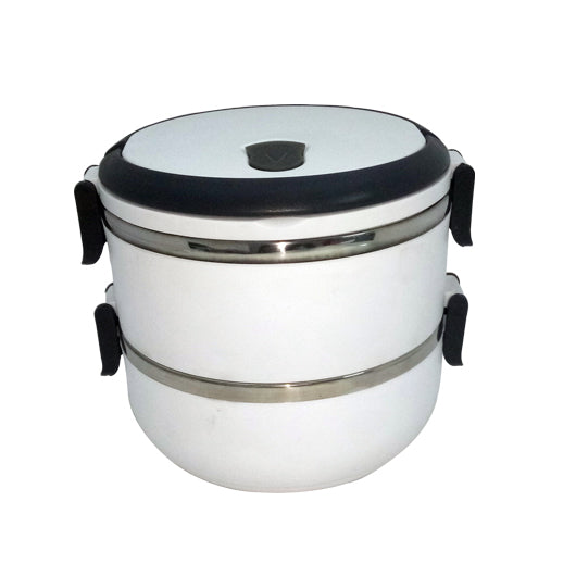 2-Tier Stainless Steel Lunch Box