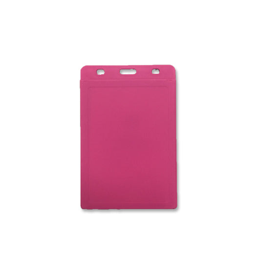 Hard PVC Exhibition Cardholder with Lanyard (Portrait)