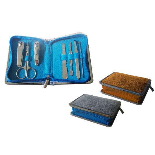 7-pc Manicure Set – Felt Material