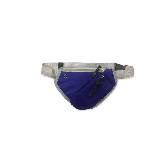 Triangular Waist Pouch with zip & bottle compartment