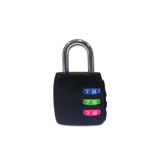 3-digit Lock with Coloured Number Dial