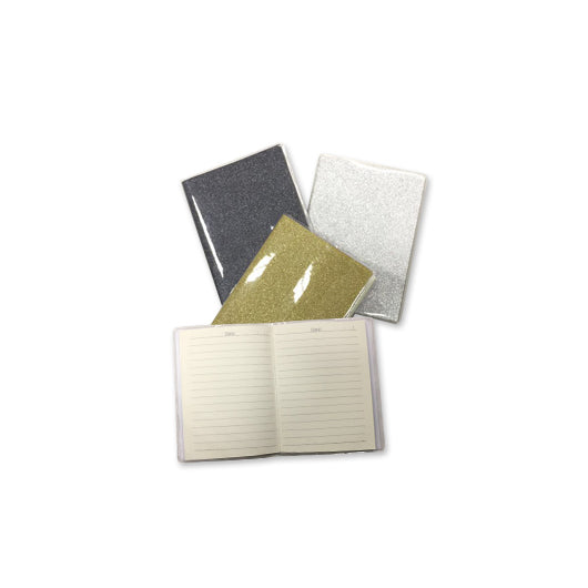 Shimmering A6 Notebook with PVC Cover