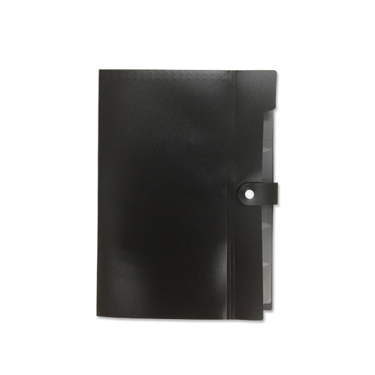 A4 PP file with 6 compartments