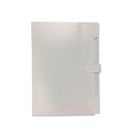 A4 PP file with 6 compartments