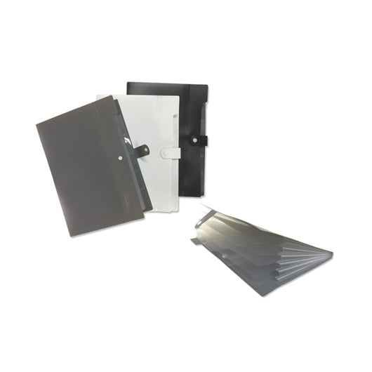 A4 PP file with 6 compartments