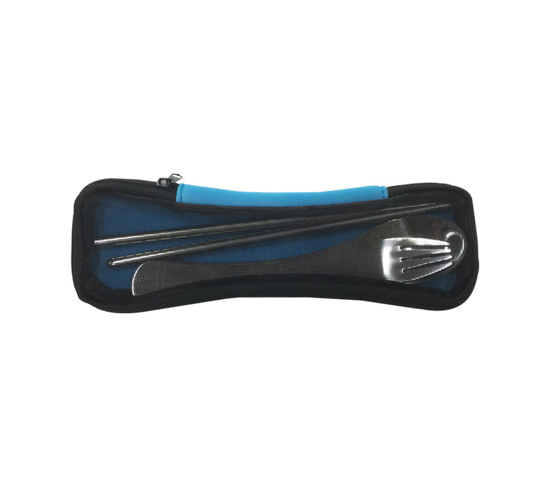 Cutlery Set in Neoprene Pouch