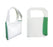 Cotton Canvas 2-tone Tote Bag 10oz