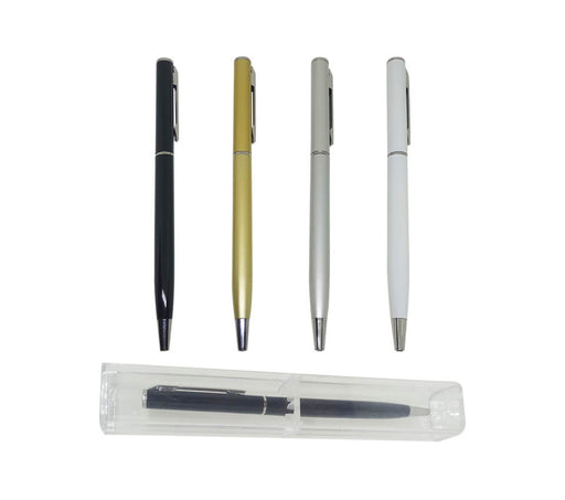 Slim Metal Pen with acrylic box
