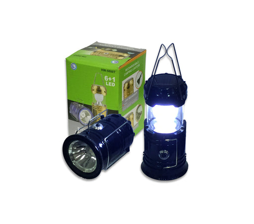 Solar Rechargable Lantern Torch with USB