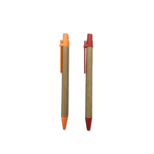 Recycle Pen with Coloured Clip