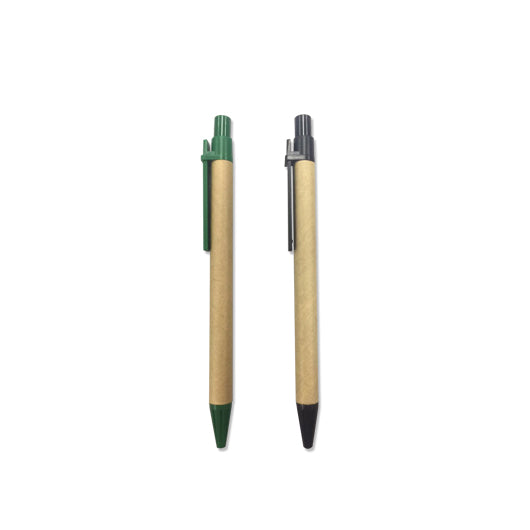 Recycle Pen with Coloured Clip