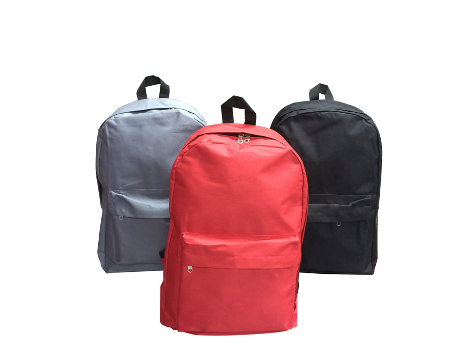 Backpack with zip compartment