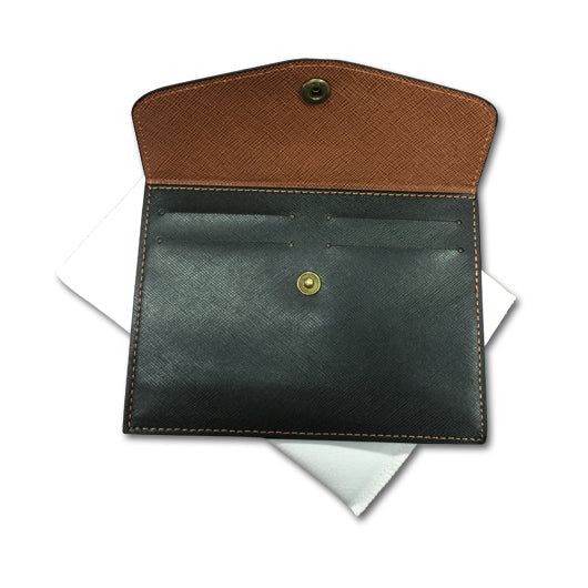 PU Passport Holder with Slot sleeve