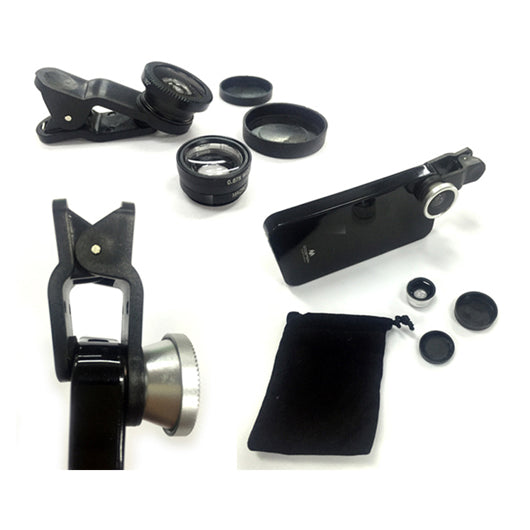 Fisheye Plastic Clip Lens