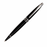 Silver Clip Ballpoint Pen (Black)