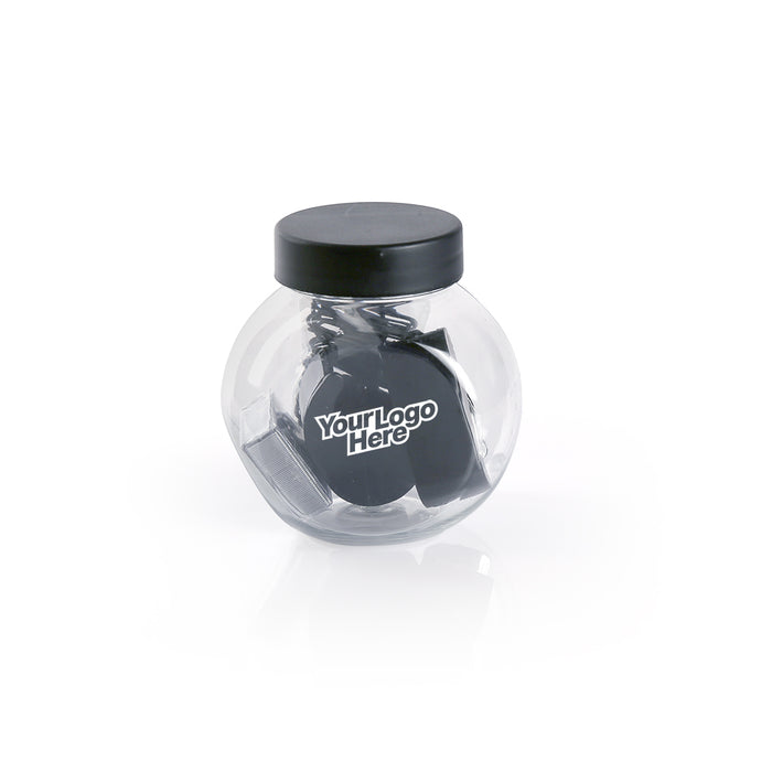 Jar Stationery Set (Black)