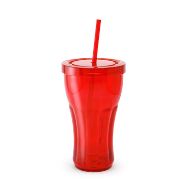 Overla Tumbler With Straw (Transparent)