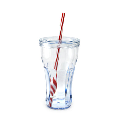 Overla Tumbler With Straw (Transparent)