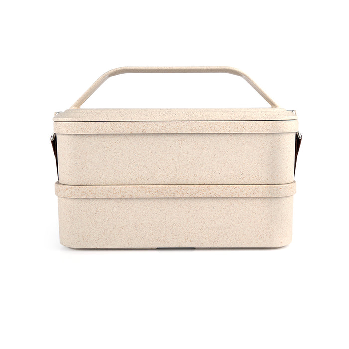 Silverfrost 2 tier Lunch Box (Brown)