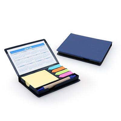 Divine Notepad With Pen And Calendar (Blue)