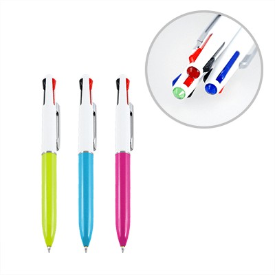 Veola Tri-Color Ball Pen