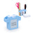 Zazzle Stationery Holder w/photo frame (Blue)