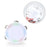 Multi Colour LED Tambourines (White)