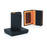 TED Name Card Holder (Black with Orange)