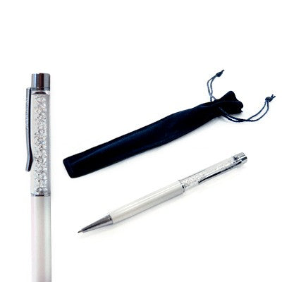 SWAROVSKI Crystalline Lady Ballpoint Pen (White Pearl)