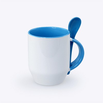 Zecore Sublimation Mug With Spoon