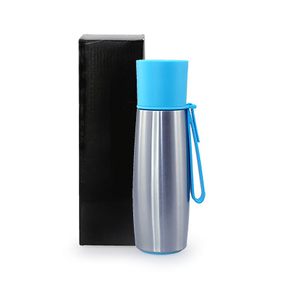 Anacho Vacuum Flask With Sipping Cup (Blue)
