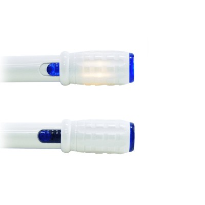 Plastic Ball Pen with Torch Light (Black)