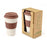 Bamboo Fibre Mug with Lid & Sleeve