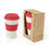 Bamboo Fibre Mug with Lid & Sleeve