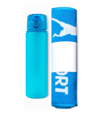 Sport Bottle + Towel Gift Set