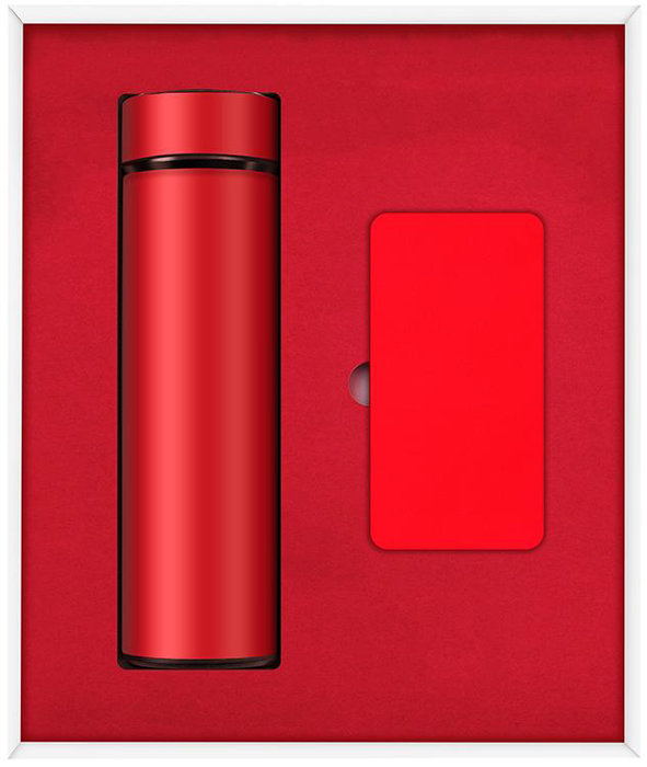 Vacuum Flask & Powerbank Giftset