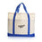 Voltrax Two - Tone Cotton Blue Tote Bag